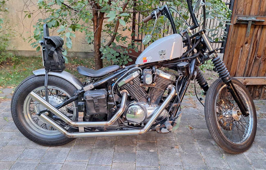 CUSTOM 'UPSWEEP' EXHAUST Kawasaki Vulcan VN800