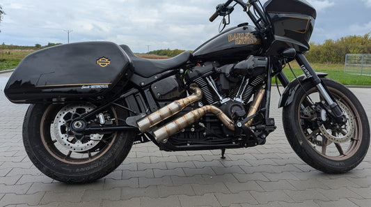 CUSTOM 'BUSTER' EXHAUST for Harley-Davidson Softail M8 2018+