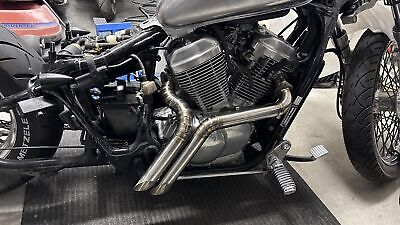 CUSTOM 'BACKDRAFT' EXHAUST for Honda Shadow VT600